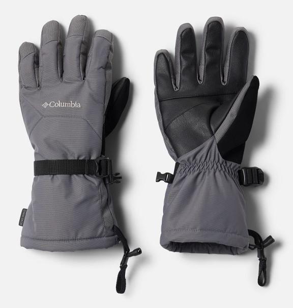 Columbia Whirlibird Gloves Grey For Men's NZ45681 New Zealand